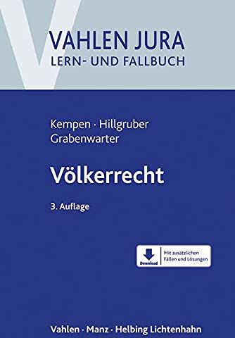 Bernhard Kempen - Völkerrecht (Vahlen Jura/Lehr- und Fallbuch) - Preis vom 17.10.2026 19:25:27 h