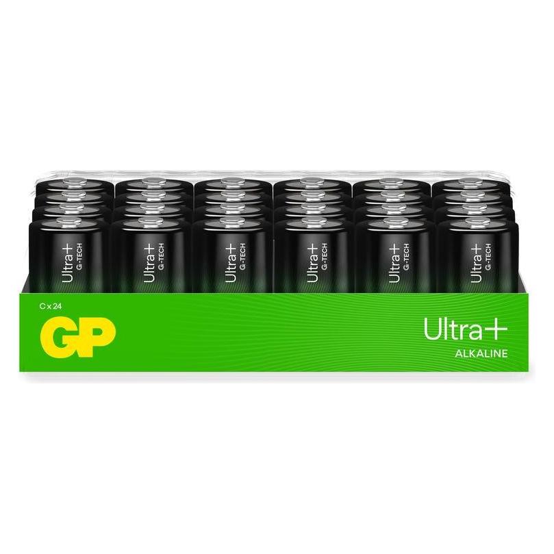 GP Batteries 14AUP-S24/ LR14/ ULTRA PLUS battery - 24 Pack (24 Stk., C) (151383)