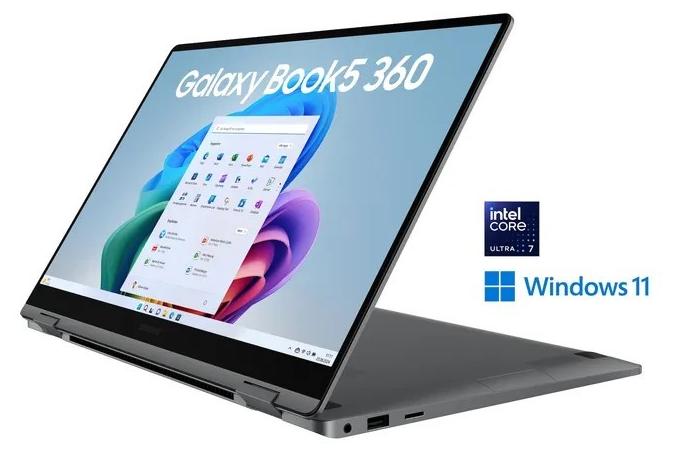 Samsung Galaxy Book5 360 15" AMOLED Ultra 7 258V - Convertible Laptop mit Intel Core Ultra 7 Prozessor