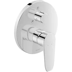 Duravit B.1 Wannenarmatur B15210012010 chrom, Unterputzarmatur, mit Umstellung