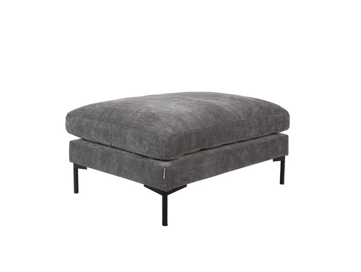 Hocker Loungesofa Zuiver Summer, 102 x 80 cm, Anthrazit, Neu, Eleganz & Komfort - Ideal für entspannte Stunden