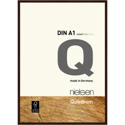 Nielsen Holz-Bilderrahmen Quadrum  59,4 x 84,1 (A1) / Wengé
