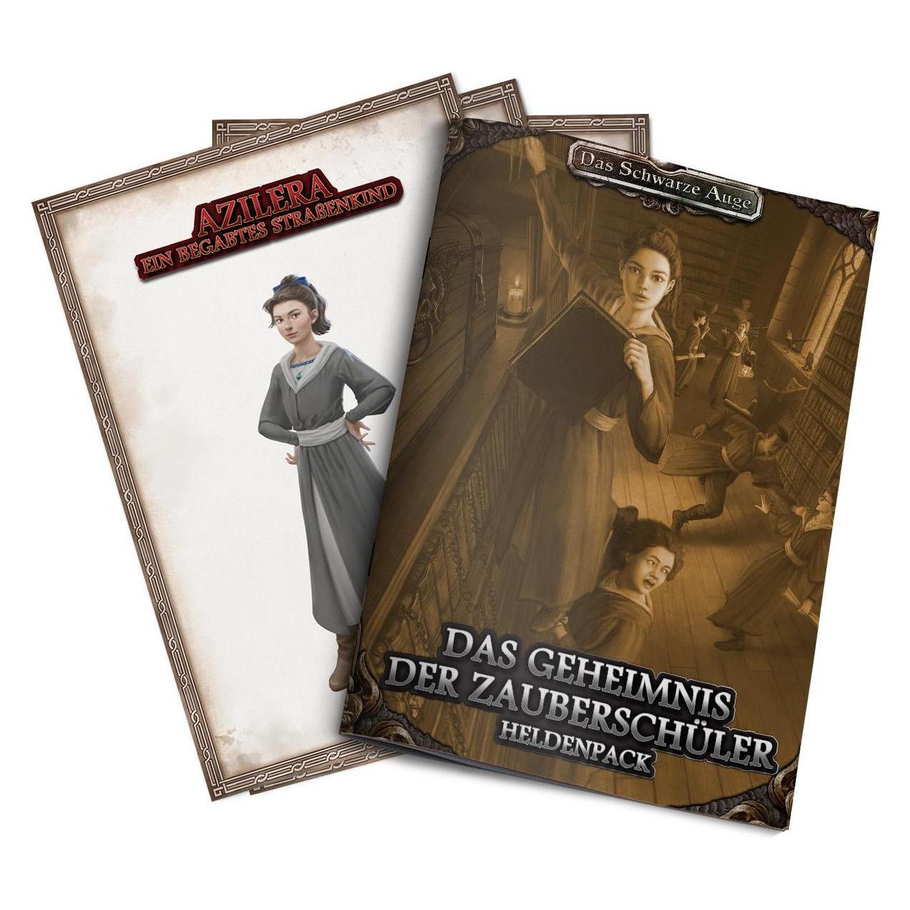 Ulisses Spiele US25972 - DSA5 - Das Geheimnis der Zauberschüler - Heldenpack (Deutsch, 3 - 12 Spieler) (US25972)