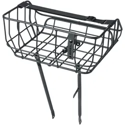 Vorderradkorb Basil Portland 43,5x36x22,5cm, mattschwarz, 25ltr