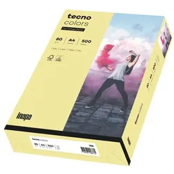 tecno Farbige Papiere »tecno Colors« gelb