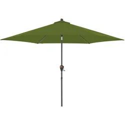 doppler Mittelmastschirm myZONE 305 Auto Tilt, Aluminium Anthrazit / 100 % Polyester 180 g/m2 Kiwi