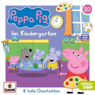 Folge 20: Im Kindergarten (und 5 weitere Geschichten) - Neville Astley,Mark Baker, Audio, 4066338328243