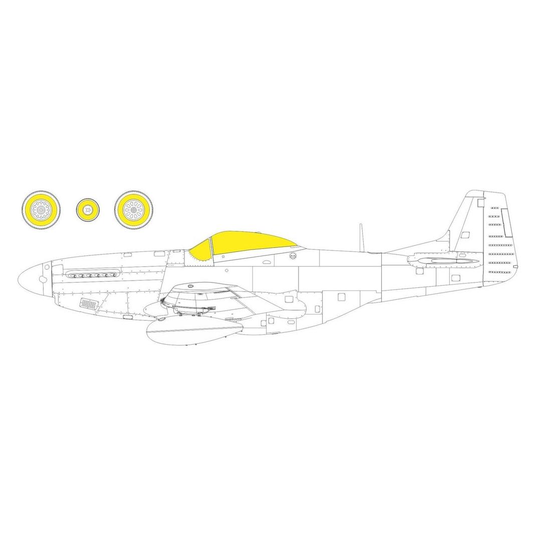 Eduard P-51D TFace for REVELL (JX284)