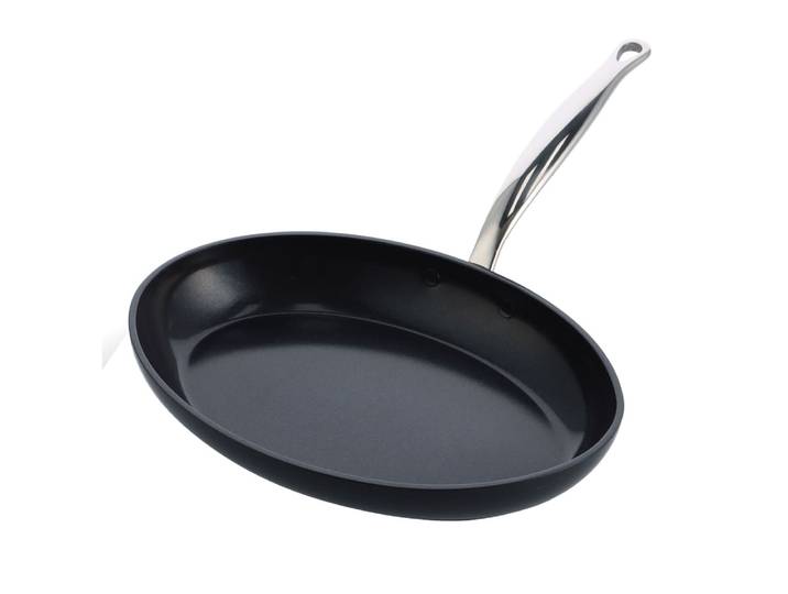 Poêle 33 cm aluminium forgé revêtement céramique - noir