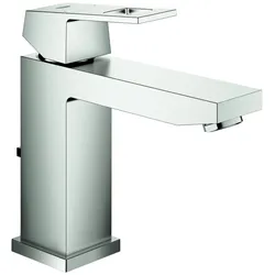 GROHE EH-Waschtischbatterie Eurocube 23445 mittelhohe Ausführung supersteel, 23445DC0 23445DC0