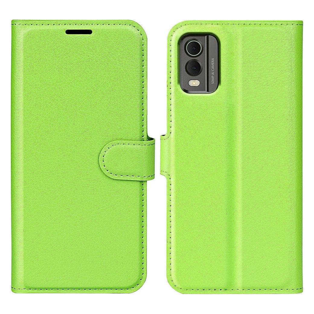Cover-Discount Nokia C32 - Leder Etui Hülle grün (Nokia C32) (660140326E)