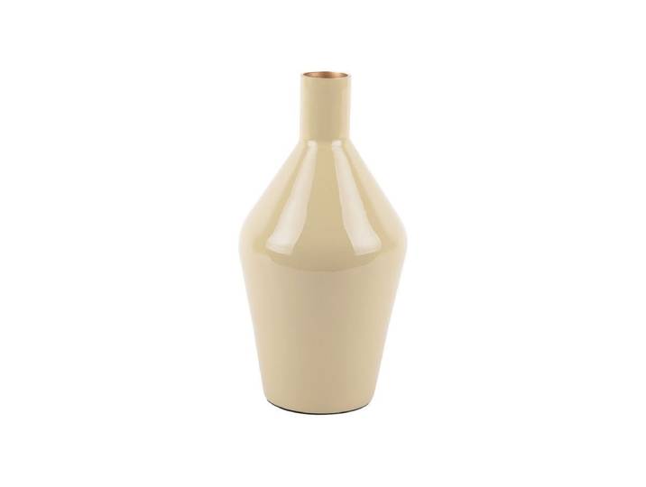Vase Aldvika – modern aus Eisen - Beige - Luxusbetten24