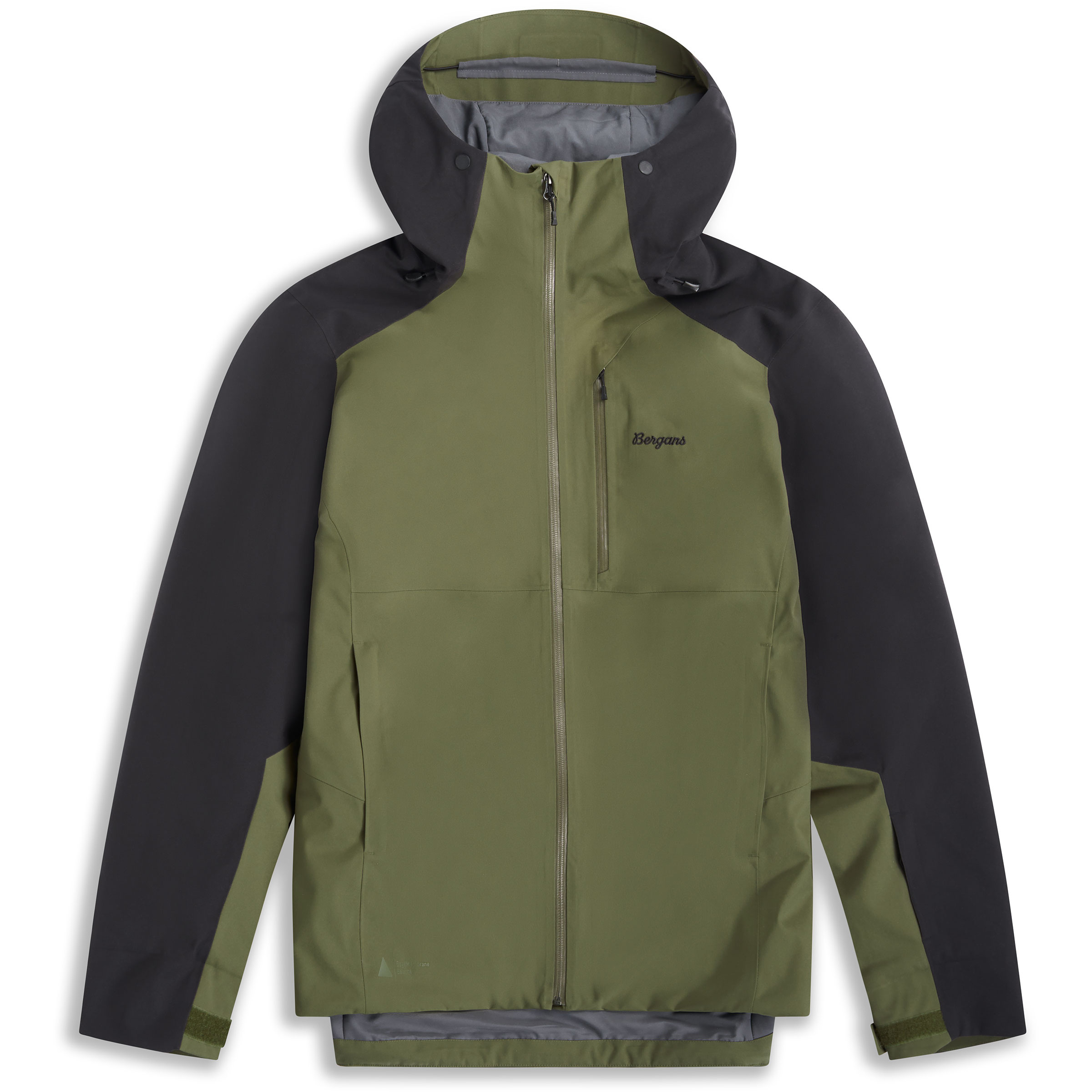Bergans Oppdal Insulated Shell Herren Kunstfaserjacke oliv Größe XL Skifahren | Freeride Elastisch Wasserabweisend