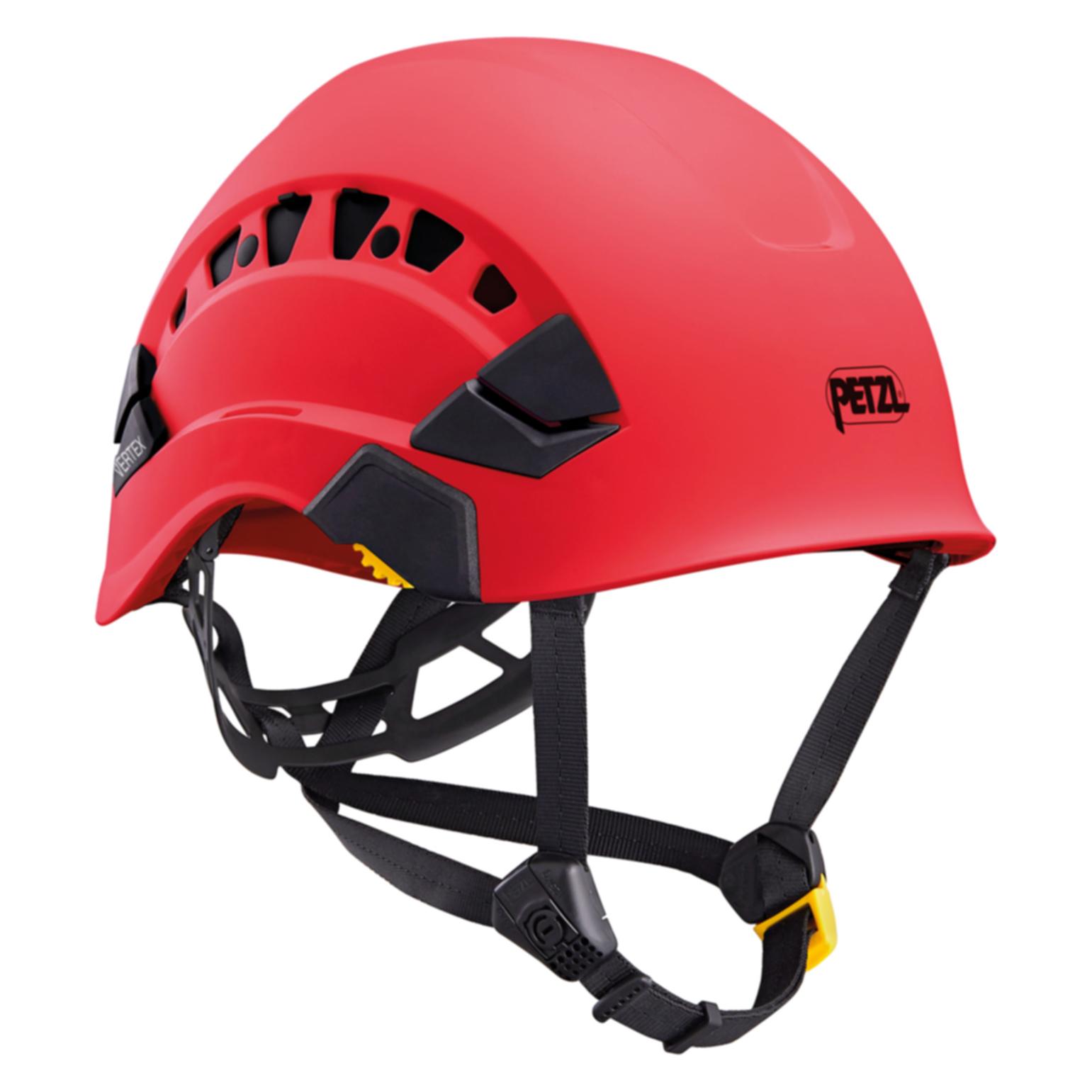Petzl Schutzhelm für Höhen und Boden - gelb - belüftet (53 - 63 cm) (A010CA01)
