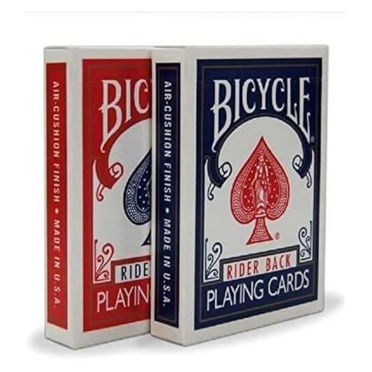 Megagic Bicycle Karten rot oder blau (Deutsch, Englisch, 2 - 4 Spieler) (08072)