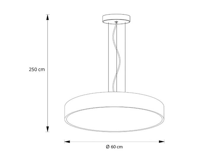 Hanglamp Vanida, dimbaar, wit / opaal, Keuken, Aluminium, Modern