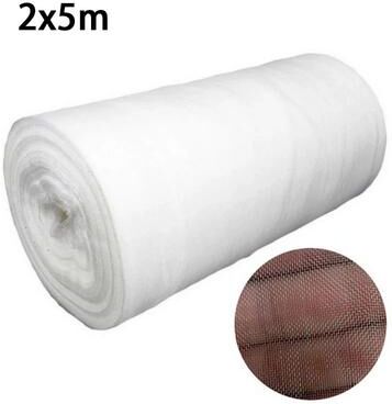 Inspired Living Fine Mesh Insect Netting For Garden Vegetable Protection Net And Anti Bird Netting 2x5m