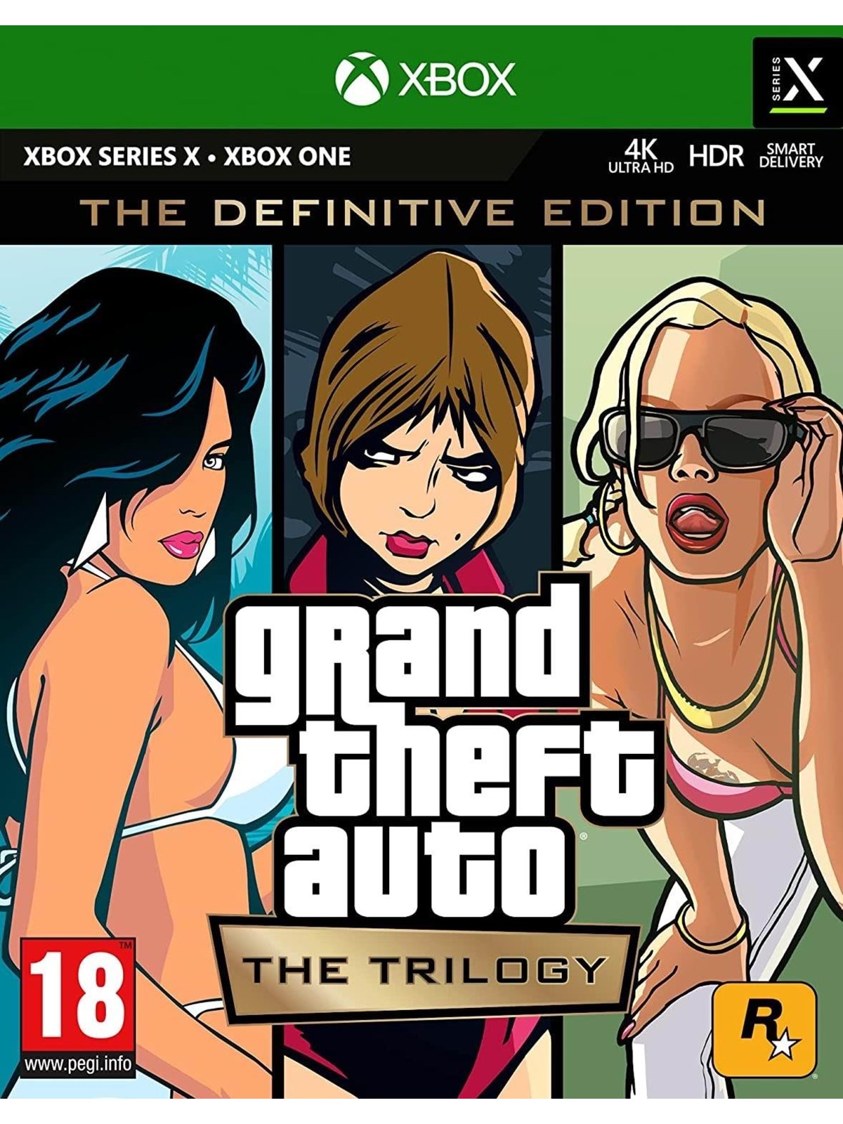 Grand Theft Auto: The Trilogy - The Definitive Edition - Microsoft Xbox One - Action - PEGI 18