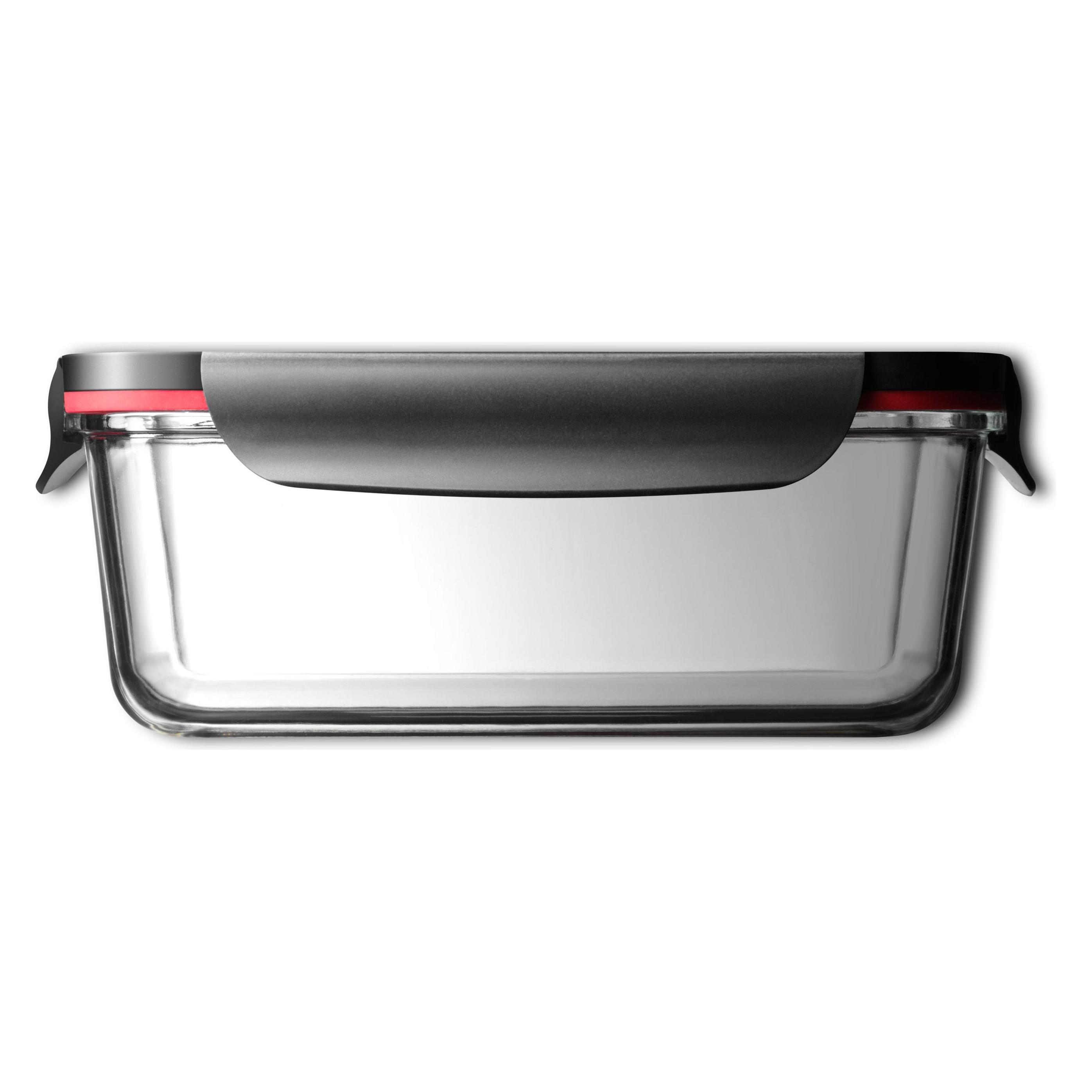 Silit Storio Vorratsdose 21 x 14cm Glas Vorratsglas luftdichter Aroma-Deckel Frischhaltedose (1.40 l) (21.4129.3323)