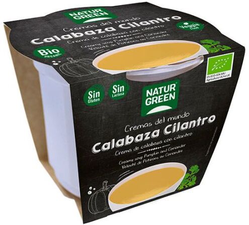 Naturgreen Soup creamy pumpkin and coriander Bio 310 ml