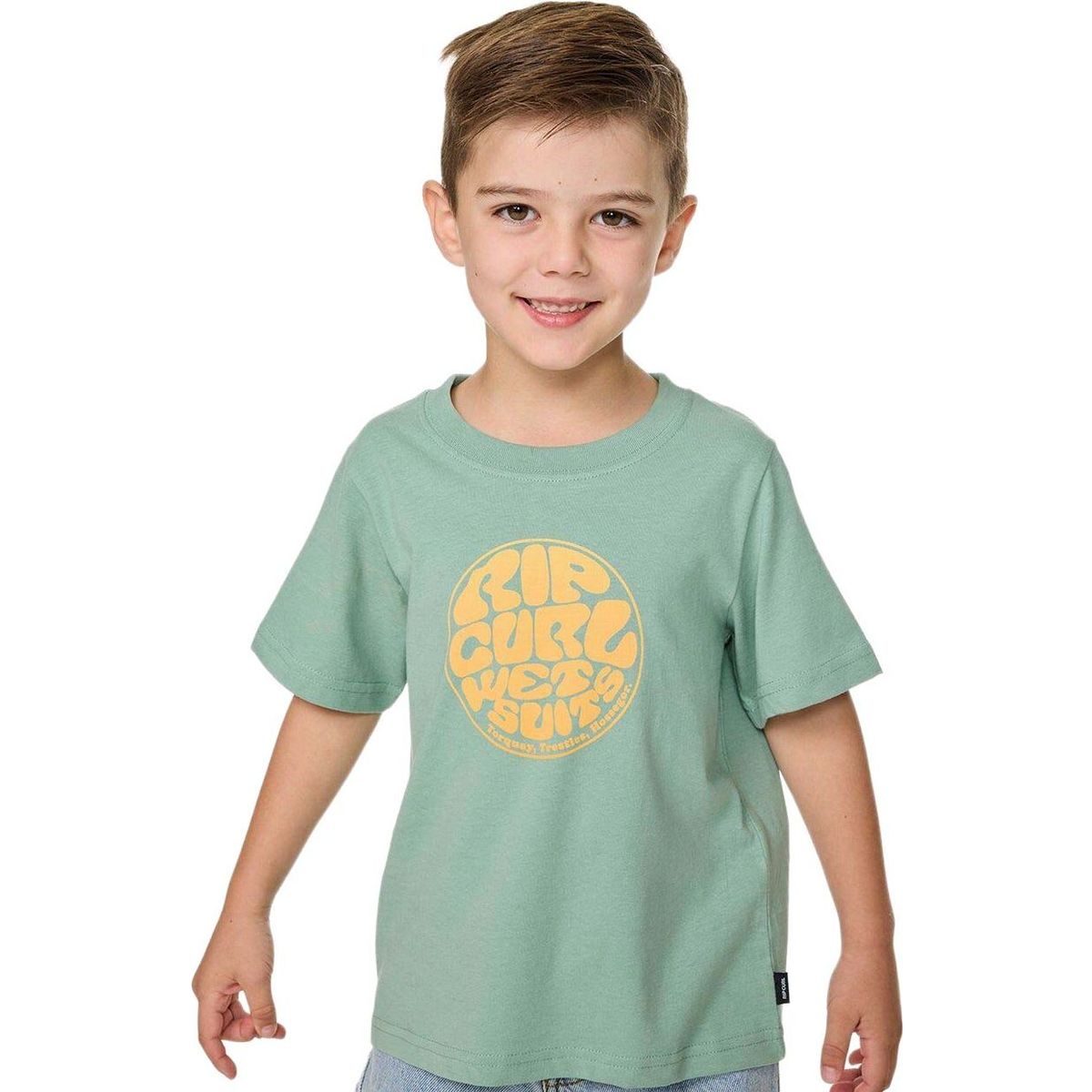 RipCurl Wettie Passage Icon Tee-boy aloe (3237) 45689 030TTE-3237-1-2