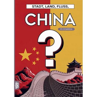 Stadt, Land, Fluss, China, Taschenbuch von Grübelgold Rätselhefte, Grübelgold, 978-3-693-19255-9