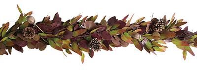 Mixed Pinecone & Eucalyptus Garland - Ballard Designs