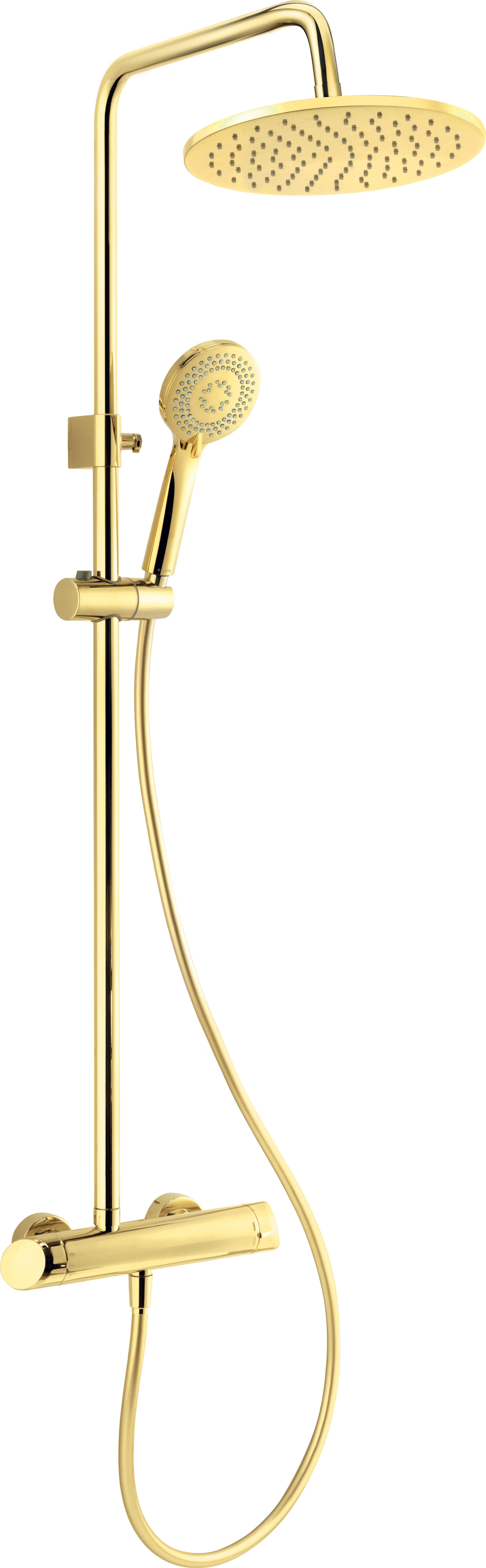 Rain shower with shower faucet