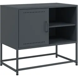 Helloshop26 - Multimedia-TV-Ständer TV-Regal TV-Sideboard Esszimmer Wohnzimmer Schlafzimmer rosa 100,5 x 39 x 60,5 cm Stahl rosa 02_0028286