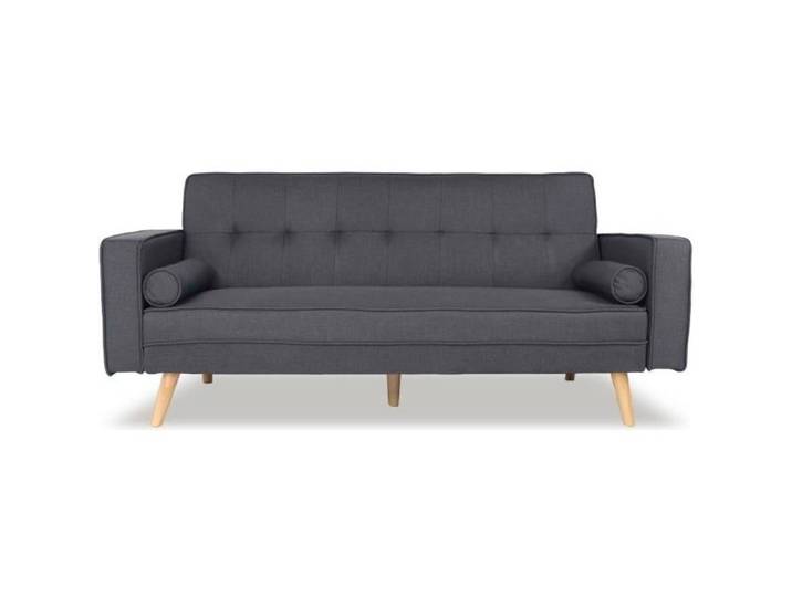 Canapé convertible scandinave Tao Tissu Gris foncé