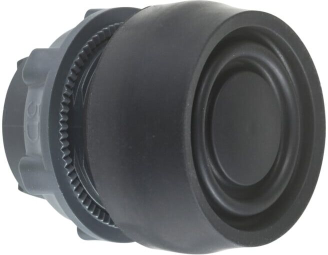 Schneider Electric Bouton-poussoir ZB5AP2S plat noir avec membrane (ZB5AP2S)