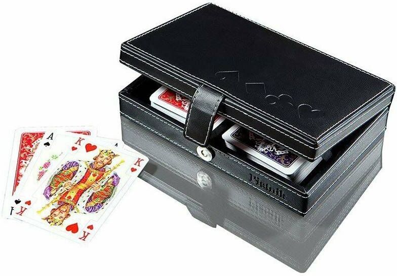 Coffret luxe effet cuir - Piatnik