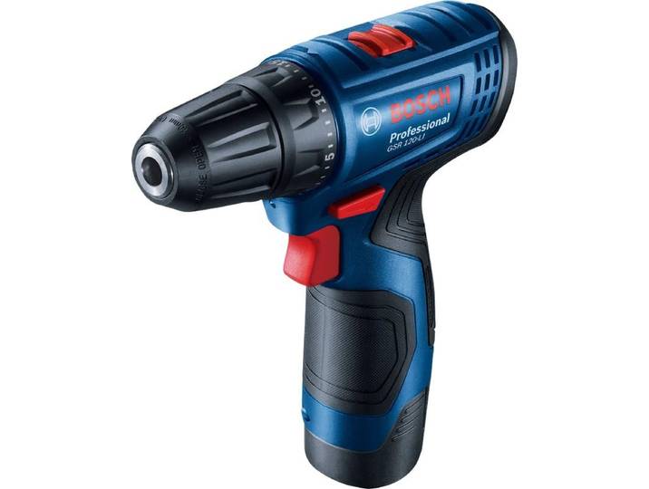 BOSCH DRAINDRIVER 12V 30/14Nm 2x2\,0Ah LI-ION Clé GSR 120-LI + GLI 12V-300