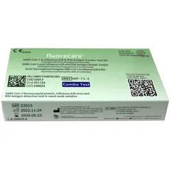 fluorecare® Corona-, Influenza- & RSV-Test