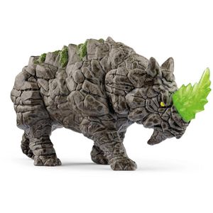 schleich Spielfigur ELDRADOR 70157, ab 7 Jahre, Kampfrhino, 16 x 8,4 cm