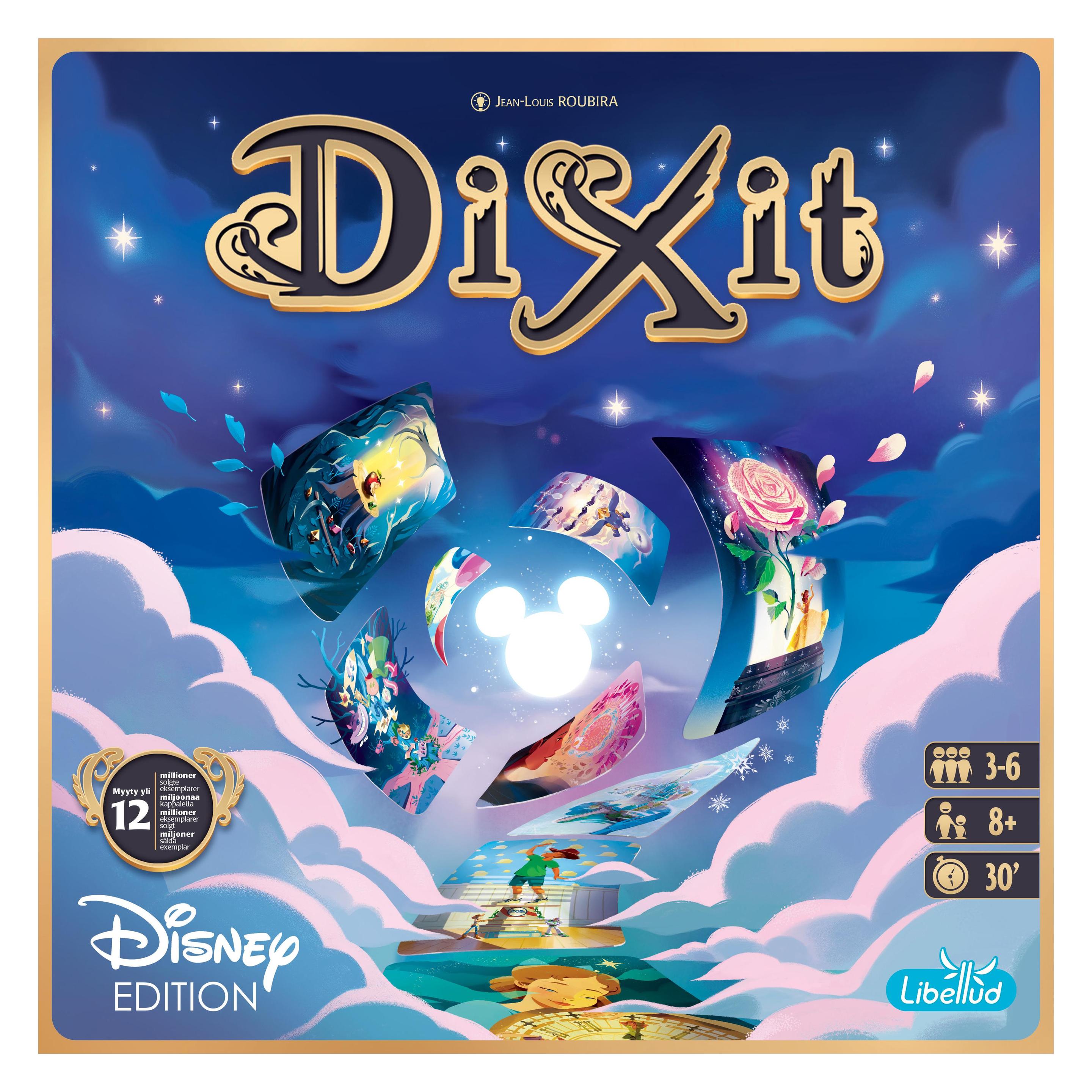 Libellud Dixit Dixit Disney Nordic (Dänisch, Finnisch, Norwegisch, Schwedisch, 2 - 4 Spieler) (AMDLIBDIXDIS01NOR)