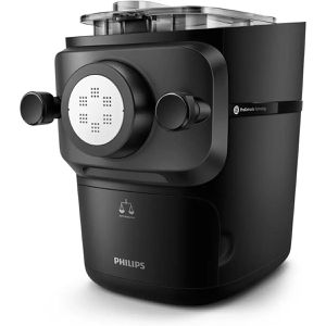 Philips Nudelmaschine Serie 7000 HR2665/96 schwarz, elektrisch, aus Kunststoff, mit 10 Formscheiben
