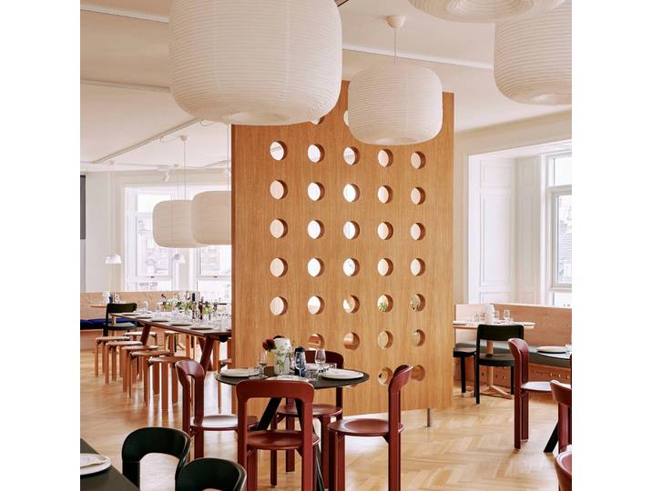 HAY Lampenschirm Paper Shade Donut, Ø 60 cm – ohne Kabelset Donut, weiß / opal, für Wohn- / Esszimmer, Papier / Lunolit / Lunopal, Skandinavisch