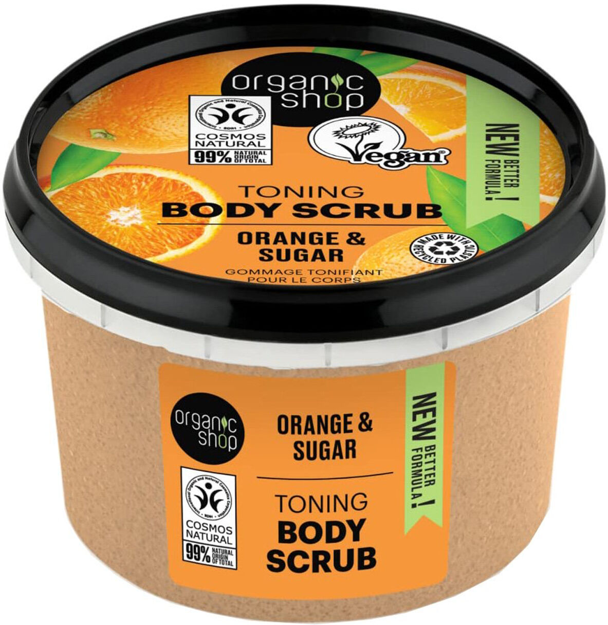 ORGANIC SHOP Orange & Sugar Body Scrub 250ml