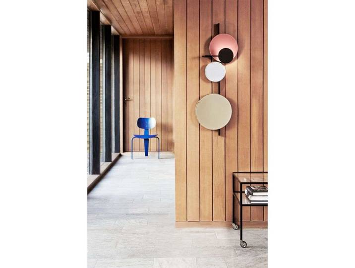 Planet Wandleuchte Indian Red - Please Wait to be Seated - Wohnzimmer - Metall
