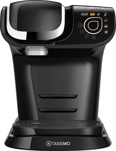 Bosch Haushalt TASSIMO MY WAY 2 TAS6502 Kapselmaschine Schwarz inkl. Entkalker, One Touch, herausnehmbare Brühgruppe