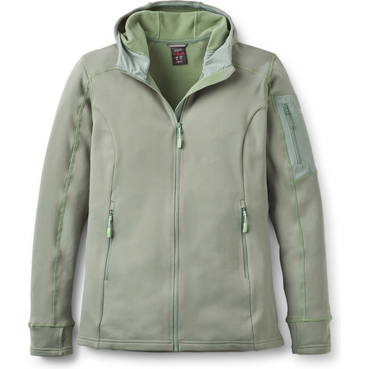 Rab Modulus Hoody Wmns dark fig green (DFG) 14 QFG-16-DFG-14