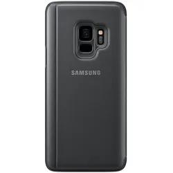 Samsung Clear View (Samsung Galaxy S9), Smartphone Hülle, Schwarz
