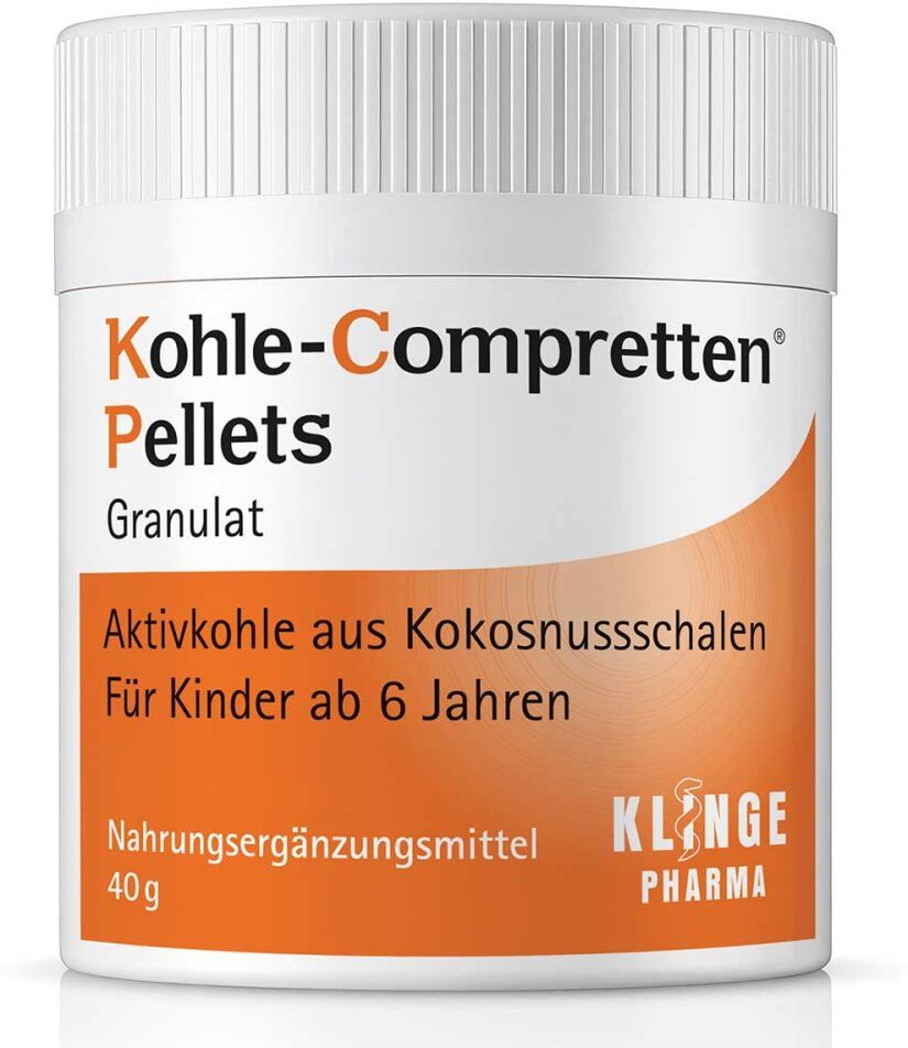 Kohle Compretten Pellets Granulat