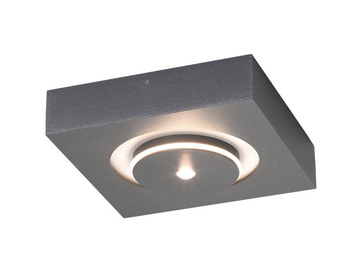 Escale Spot Spot it anthrazit Aluminium 910 lm B 20 cm - LED - Lichtfarbe: Extra warmweiss - Spot- LED Energiesparlampe