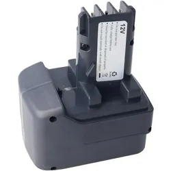 AccuCell, Werkzeugakku + Ladegerät, Akku Metabo BS 12, BST 12 SB12 (12 V)