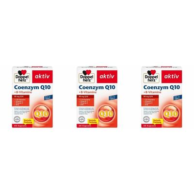 Doppelherz Coenzym Q10+B Vitamine Kapseln 3x 3x60 St