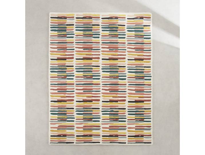 Tapis tufté multicolore, 160x230 cm