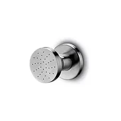 JEE-O Slimline Seitenbrause, edelstahl gebürstet, 801-6910 801-6910