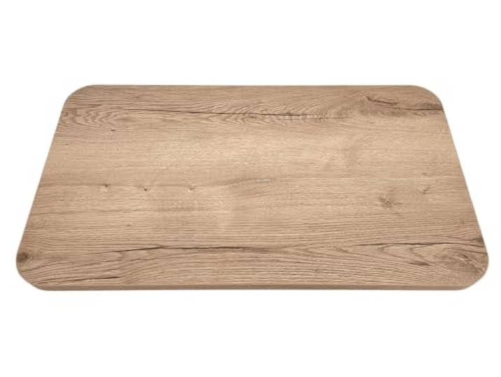 VierTec Leichtbau Tischplatte in Eiche-Optik für Wohnmobile, Campervans und Kastenwagen, 900 x 580 x 28 mm
